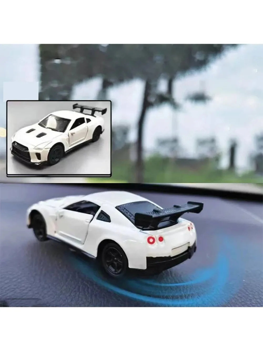 Sports Car Drift Rotating Car Decor Auto Dashboard Turning Racing Model Decoration Car Individuality Center Console Decoration