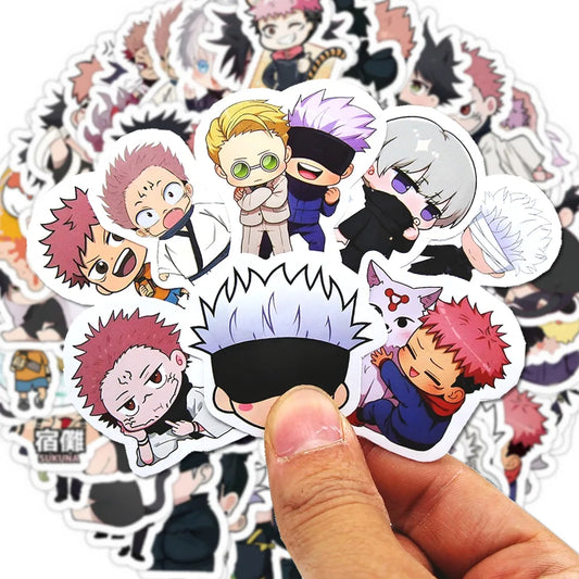 Jujutsu Kaisen Anime Stickers - Gojo & Itadori Sticker Pack