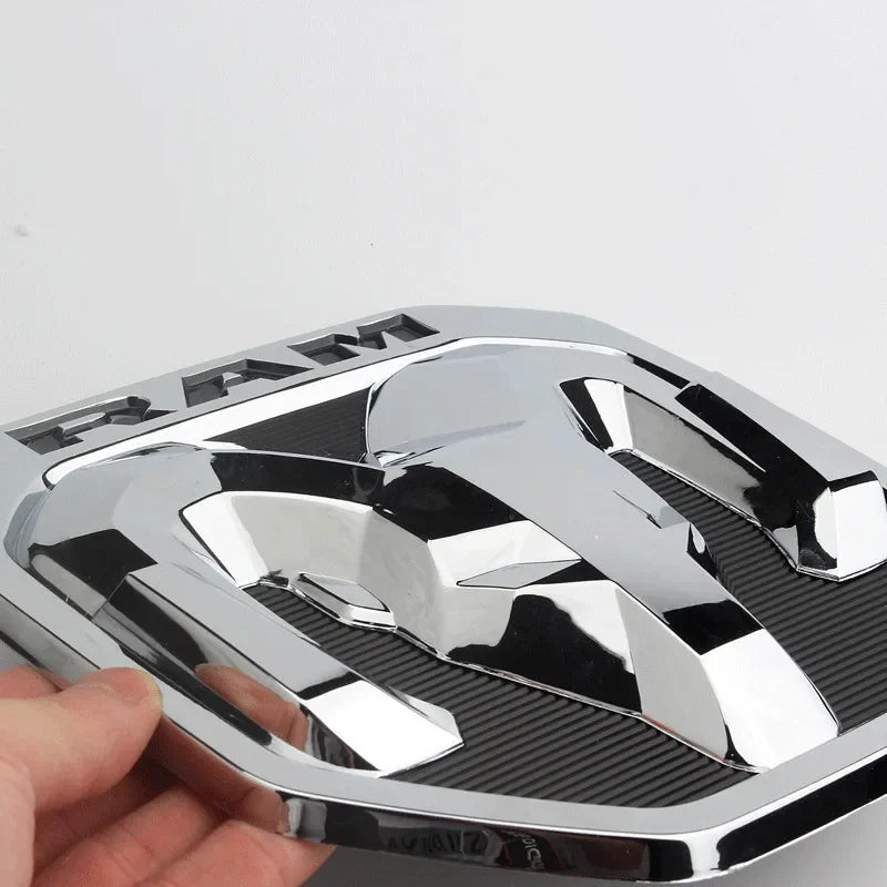 Modified ABS Skull Car Rear Logo Emblem for Dodge 2019 RAM 1500 2500 3500 Sport Laramie Rebel Big Horn 4x4 Tail Trunk Sticker
