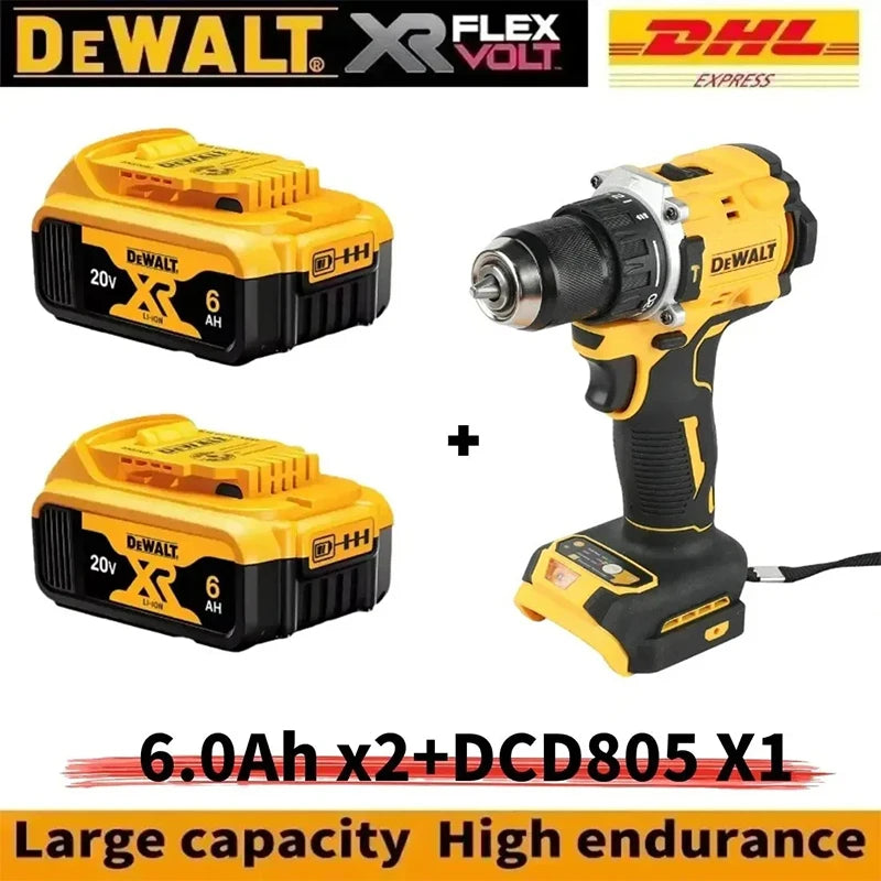 DEWALT DCD805 20V MAX Brushless Cordless Impact Drill Electric Screwdriver Multi-Function Hand Drill Tool .