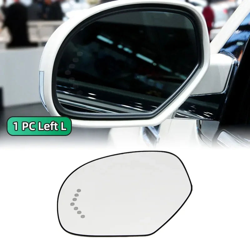 For Cadillac Escalade EXT Silverado GMC Sierra Chevrolet Suburban 2007-2013 Mirror Glass