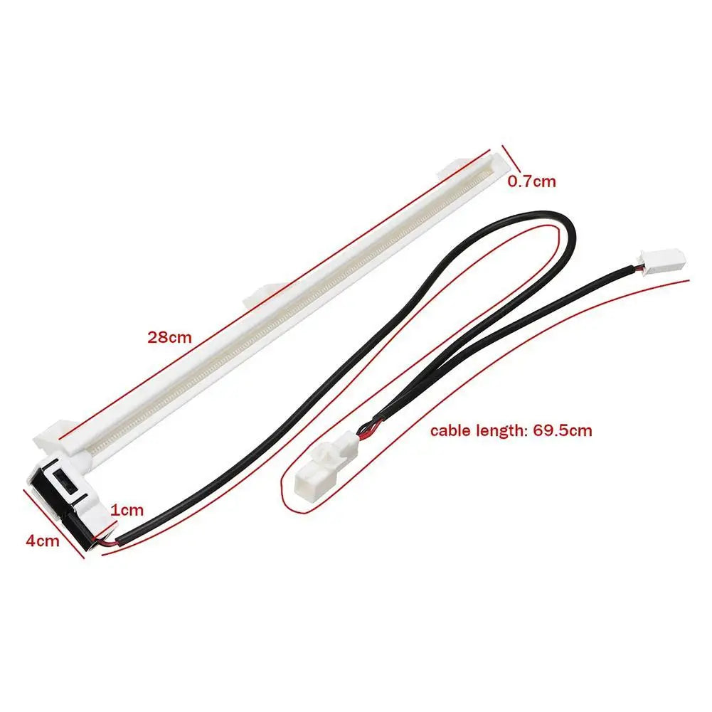 Car Interior LED Center Console Ambient Lights Decorative Lights Auto Atmosphere Light Lamp Tools For Toyota Camry 18-21