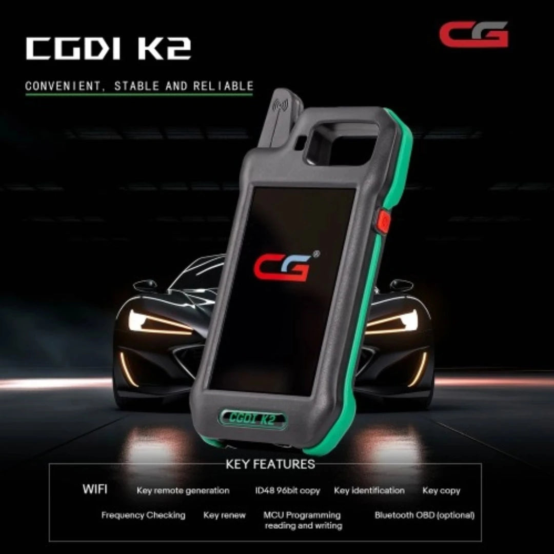 CGDI K2 Smart Key Tool - Multi-Function Key Generator