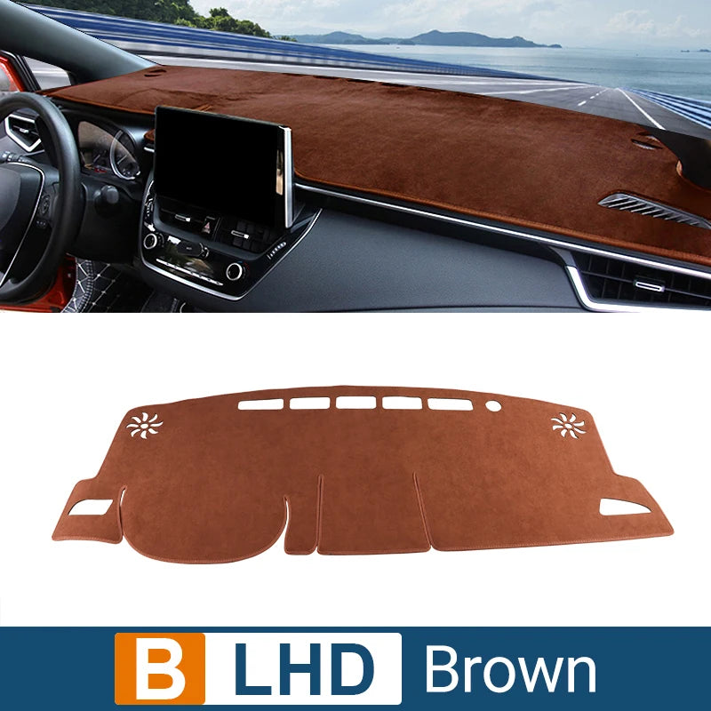 For Toyota Corolla Cross XG10 2021 2022 2023 2024 2025 Hybrid Car Dashboard Sun Shade Cover Instrument Desk Non-slip Accessories