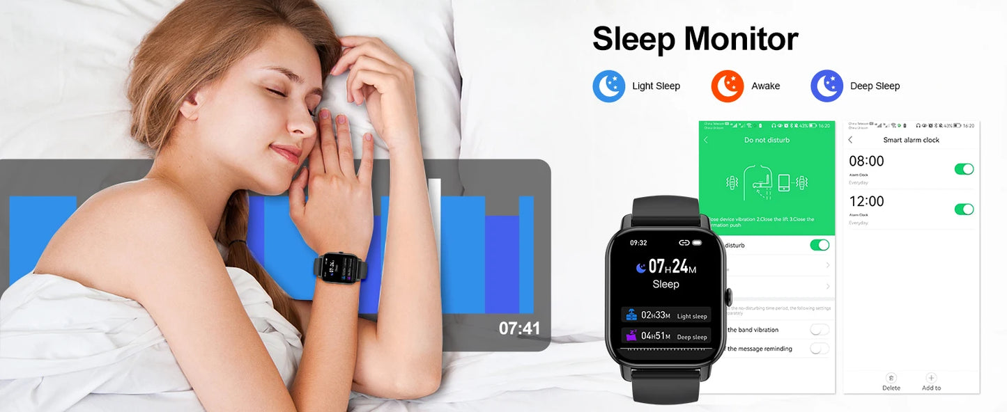 Jxrev 1.85" Ultra Thin Smartwatch with Bluetooth Calling & GPS – IP68 Waterproof | 110+ Sport Modes, Heart Rate, Sleep & Calorie Tracker for Android & iOS