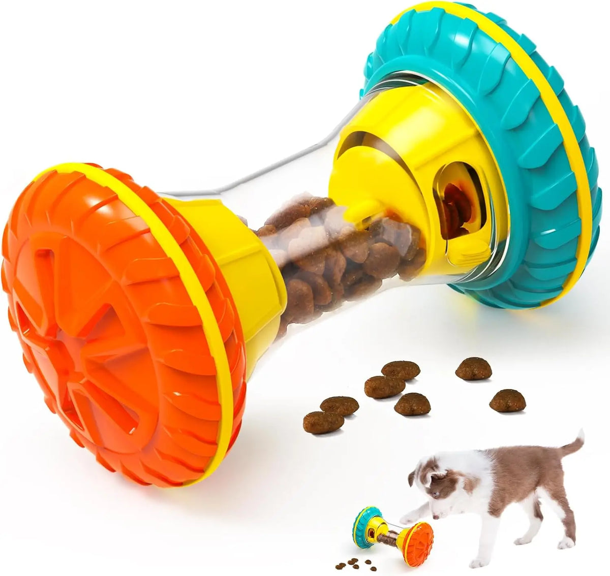 Treat-Dispensing Puzzle Ball for Dogs - Slow Feeder Toy
