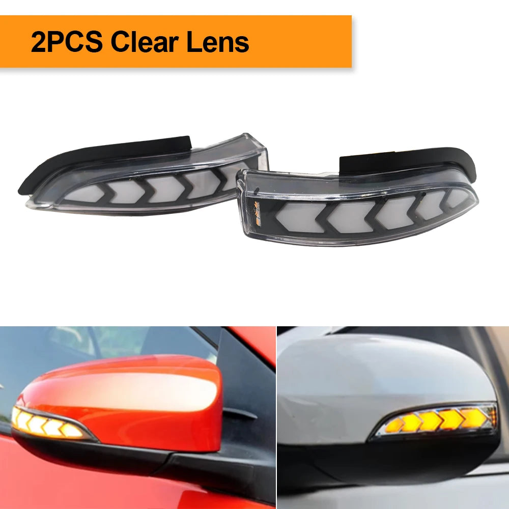 Car Mirror Running Turn Signal Light for Toyota Corolla Camry Yaris AQUA Outside Rearview Mirror Corner Light Signal Alert Light