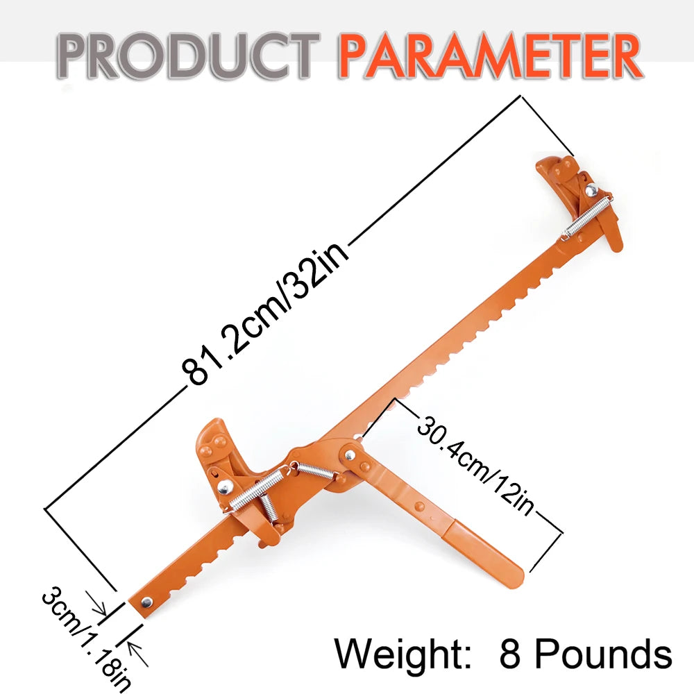 Fence Wire Tighten Tool Patio Lawn Agricultural Fencing Stretcher Splicer Fixer Garden Barb Wire Puller for Patio Yard Flowerbed