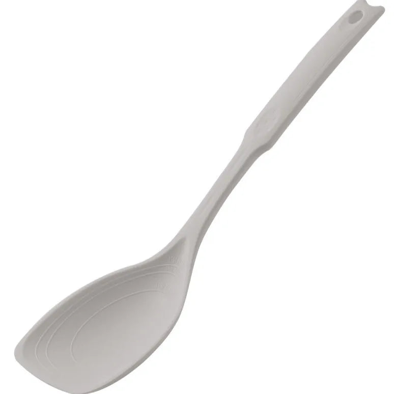 Large Silicone Cooking Spoon - Non-Slip Round Handle Serving Spoon - photo 7