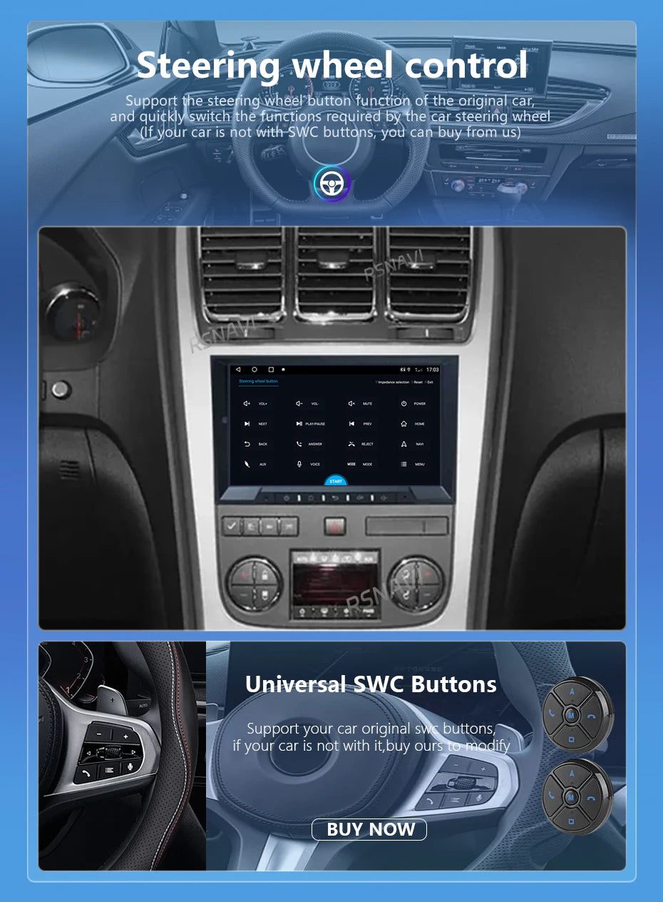 Android 16 Carplay Car Radio For Chevrolet Silverado Impala GMC Yukon Acadia Sierra Navigation GPS Multimedia Player stereo wifi