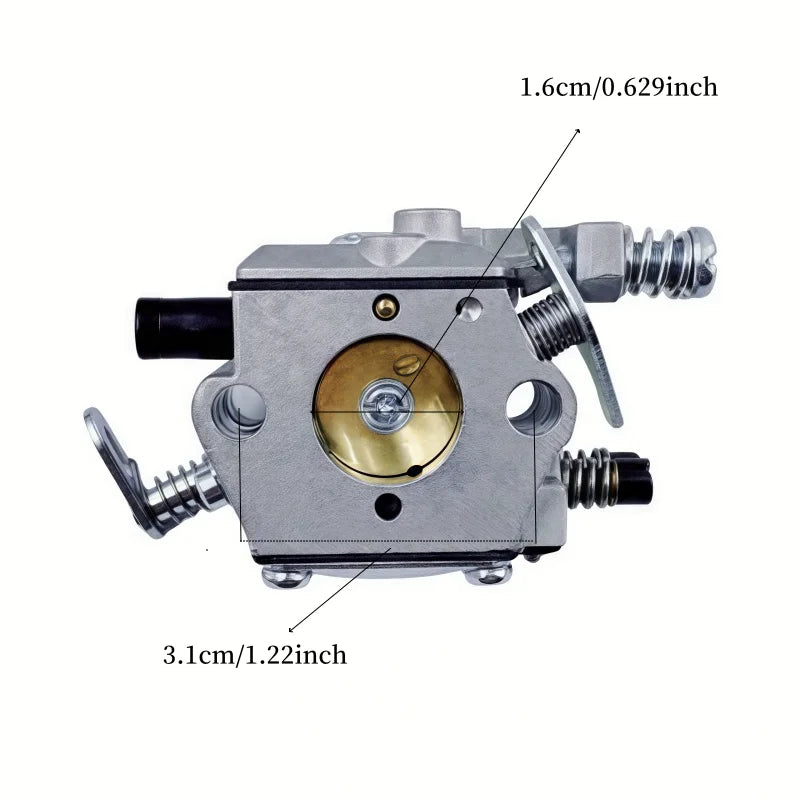 Carbauretor for Stihl MS210/MS230/MS250/021/023/025 chainsaw, replaces Walbro WT286, includes 1123 160 1650 air filter