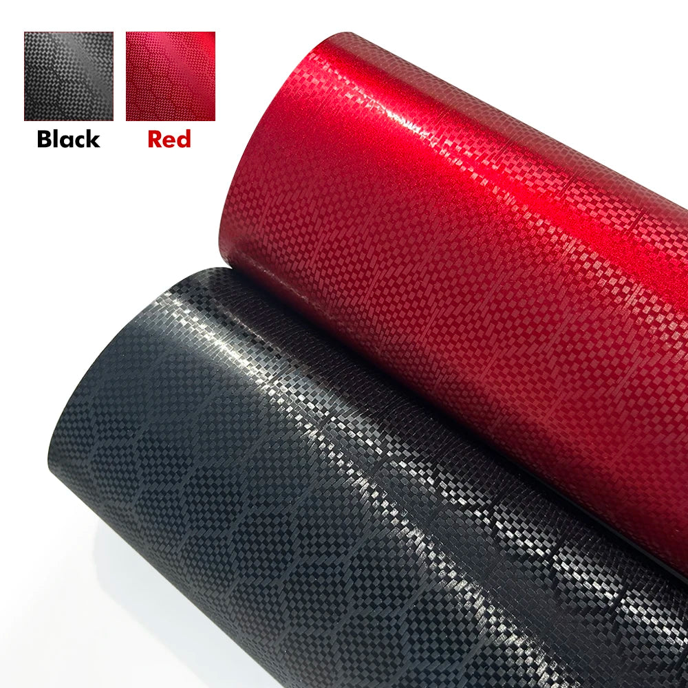 Car Stickers Forged Carbon Fiber Vinyl Wrap Film Waterproof Auto Body Film  Self Adhesive Carbon Fiber Sticker Car Accessories