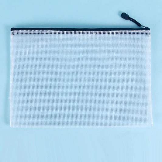 10 Piece A5 & A6 Plastic Zip File Folders - Document Organizer Bags - photo 4