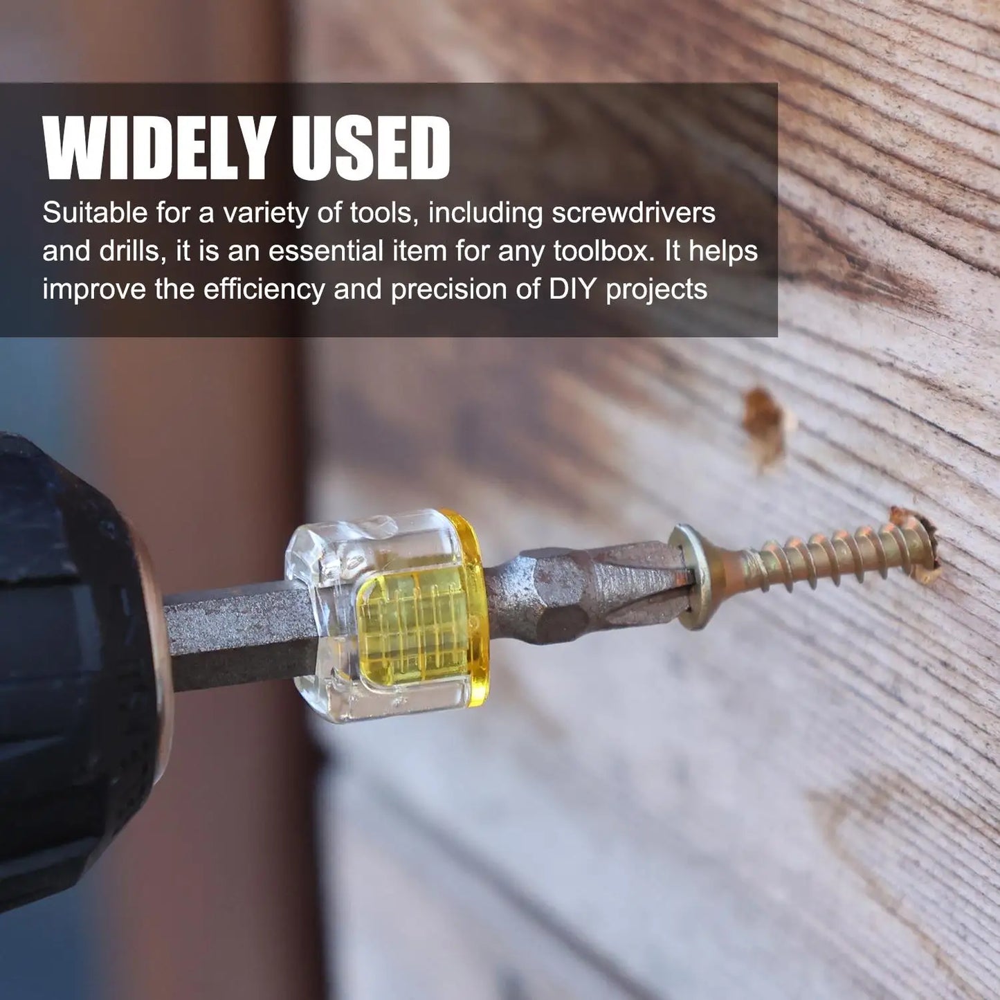 10/1PCS Screwdriver Bit Powerful Magnetizer Universal 1/4" Hex Drill Magnetic Ring Screw Holder Magnetic Coil Repair Hand Tools
