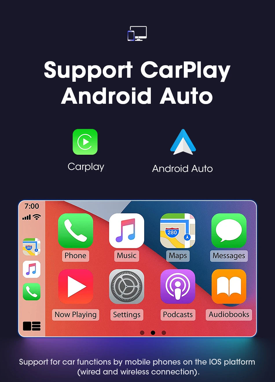 JMCQ Car Radio For Chevrolet Aveo 2006 2007 2008 2009 2010 2011 2012 2din Android12 Carplay Multimidia Video Player Head Unit