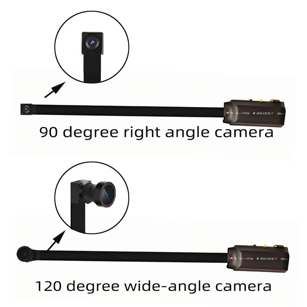 4K Mini WiFi Home Camera — DIY Remote Monitor with Motion Alerts