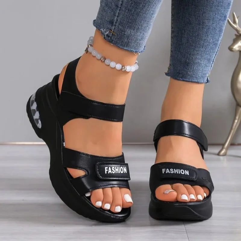 Velcro Sport Sandals for Women — Adjustable Outdoor Summer Flip-Flops