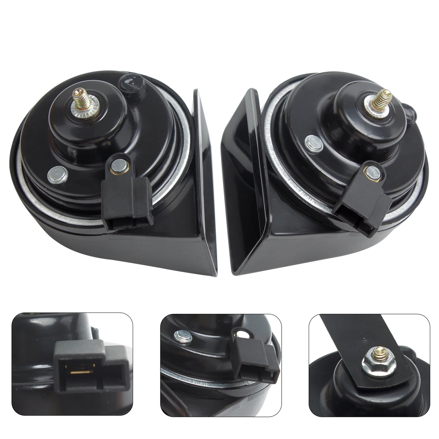 FARBIN Car Horn Adapter Pigtail Socket Two Special Line Horn Wiring Harness Male Plug Snail Horn Socket Conversion For Toyota