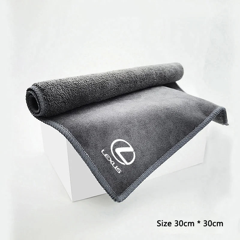 Car Cleaning Brush Center Console Clean Tool Wash Microfiber Drying Towel For Lexus ES RX NX LS UX LM LX GX LC RZ IS CT GS RC HS