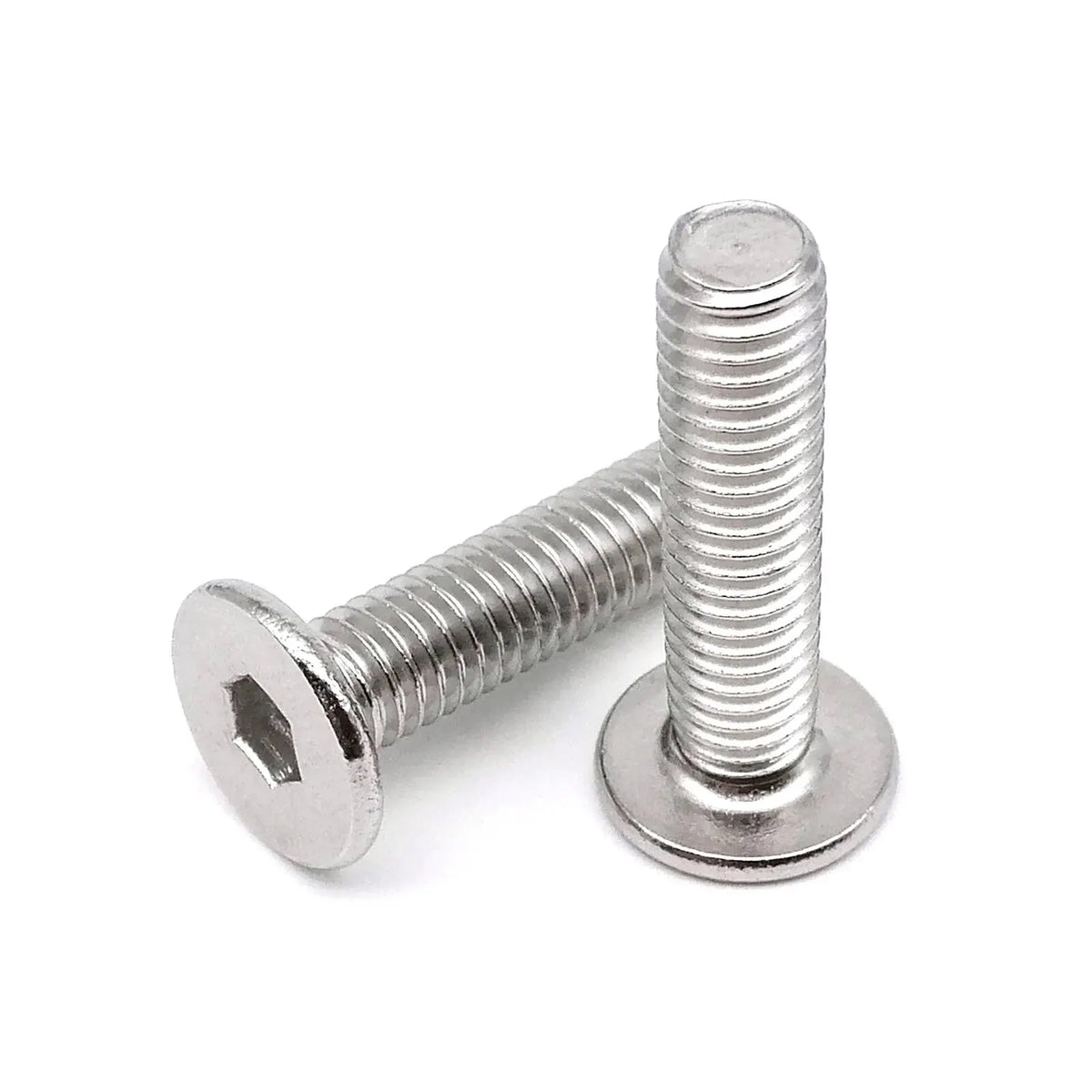 Stainless steel hex wafer head bolts, M2 to M8 — view 4 of 15