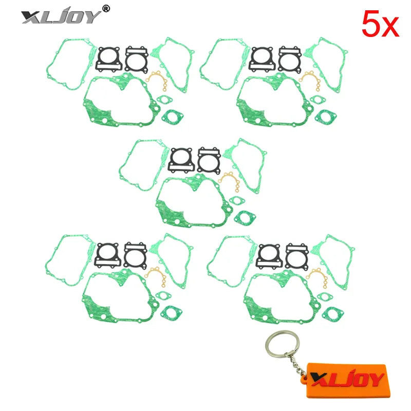 XLJOY Engine Gasket Kit For Zongshen 2 Valve 190cc Electric Start ZS1P62YML-2 Pit Dirt Monkey Bikes