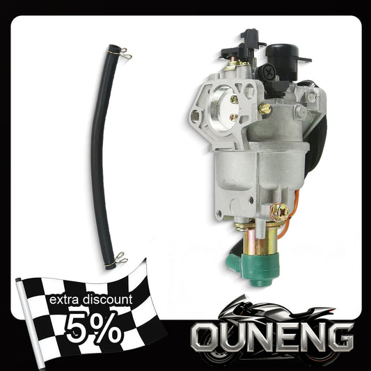 For Honda GX340 GX390 188F 190F 389cc 401cc 13hp 14hp 15hp 16hp Engine Generator Parts Carburetor with Solenoid Tools