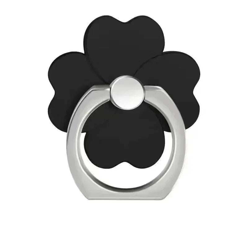 Drop-Proof Phone Ring Stand 360 Rotating for Mobile Phone Car Magnetic Mount Metal Folding Finger Stand Socket