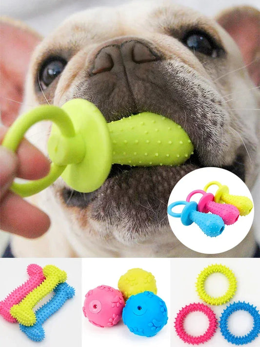 Indestructible Dog Chew Toy - Teeth Cleaning Training Toy