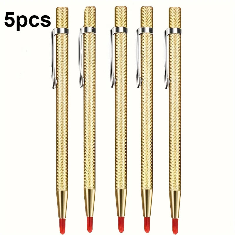 Diamond Tip Scribe Pen for Glass, Tile and Metal, 2 or 5 Pack