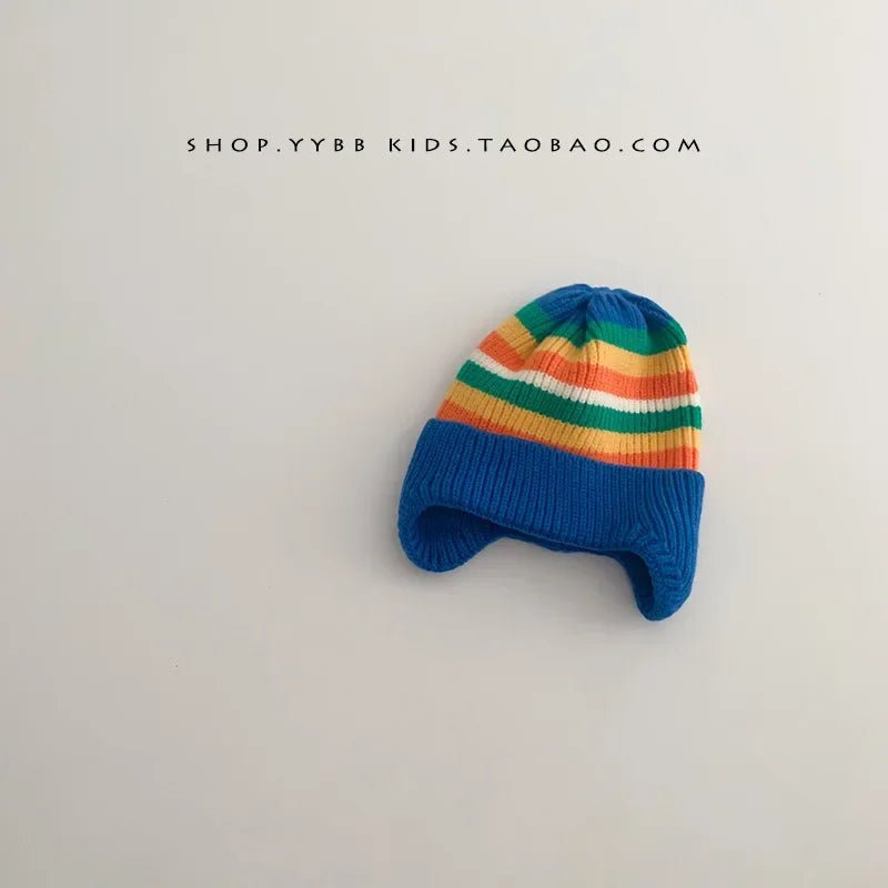 Toddler Bear Ear Knit Hat - Thick Warm Winter Ear Flap Cap - photo 10