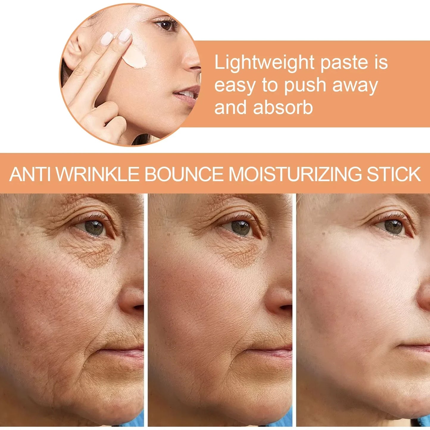 Eelhoe Collagen & Hyaluronic Acid Multi Bounce Balm Stick 9g – Instant Anti-Aging, Wrinkle Reduction, Brightening & Moisturizing | CPNP Certified