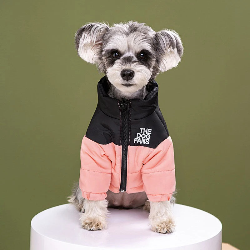 Full-Body Dog Snow Jacket - Zippered Reflective Winter Coat - photo 4