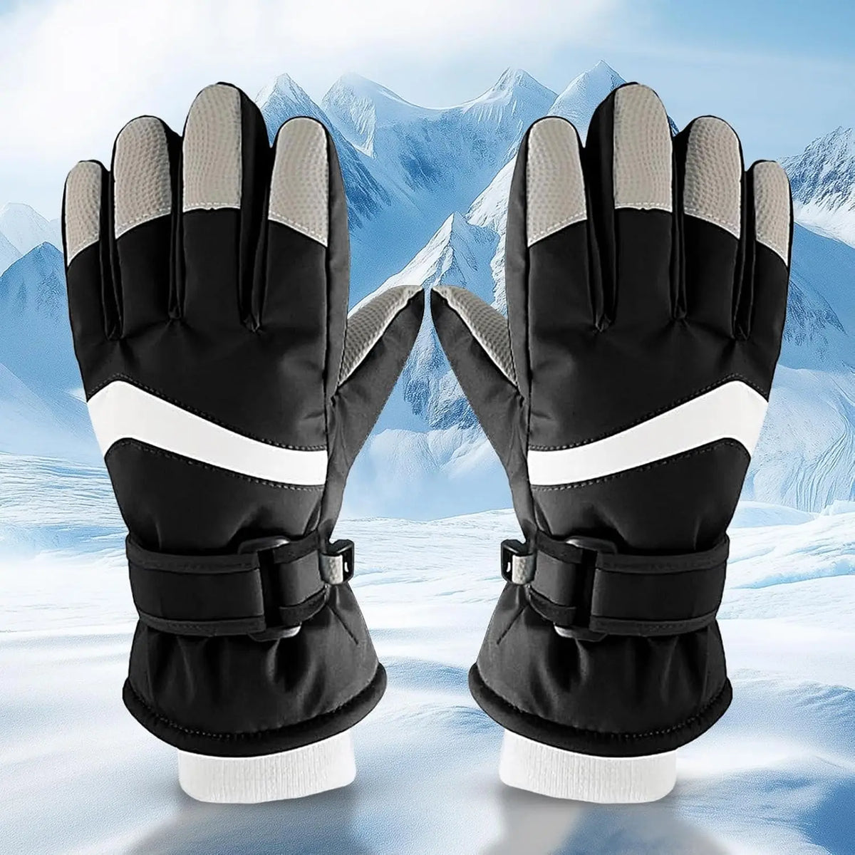 Kids Heavy-Duty Ski Gloves - Windproof Winter Sports Gloves - photo 7