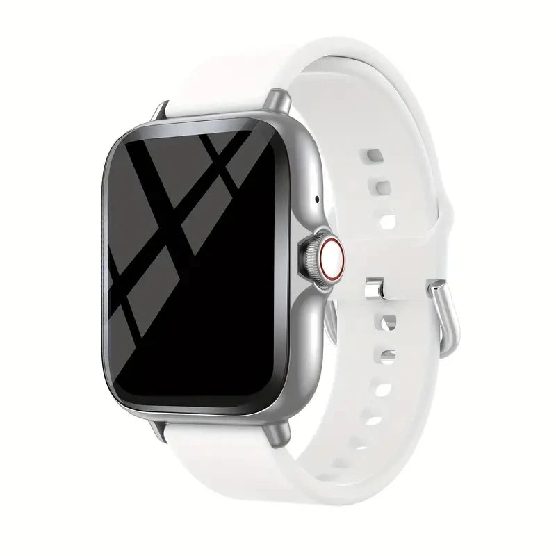 Full Touchscreen Smart Watch — Calls, Messages & Music Control (iOS & Android)