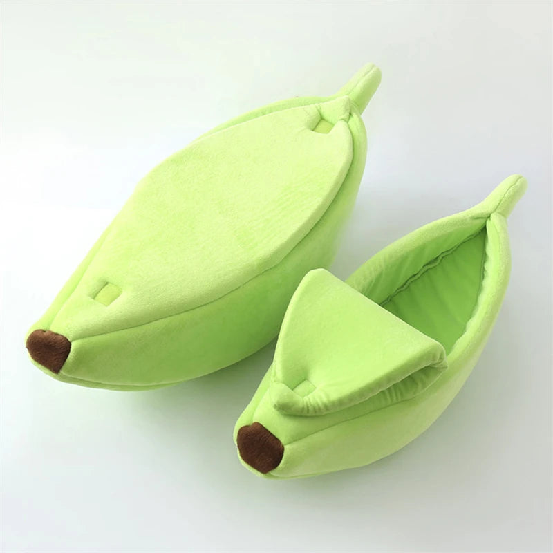Banana Cat Bed - Cute Cozy Pet Basket for Cats & Small Dogs - photo 8