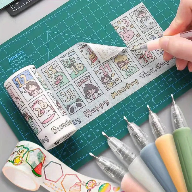 1pc Knife Pen Utility Knife Craft Cutting Tool Paper Pen Cutter For Art Paper Scrapbook School Office Supplies