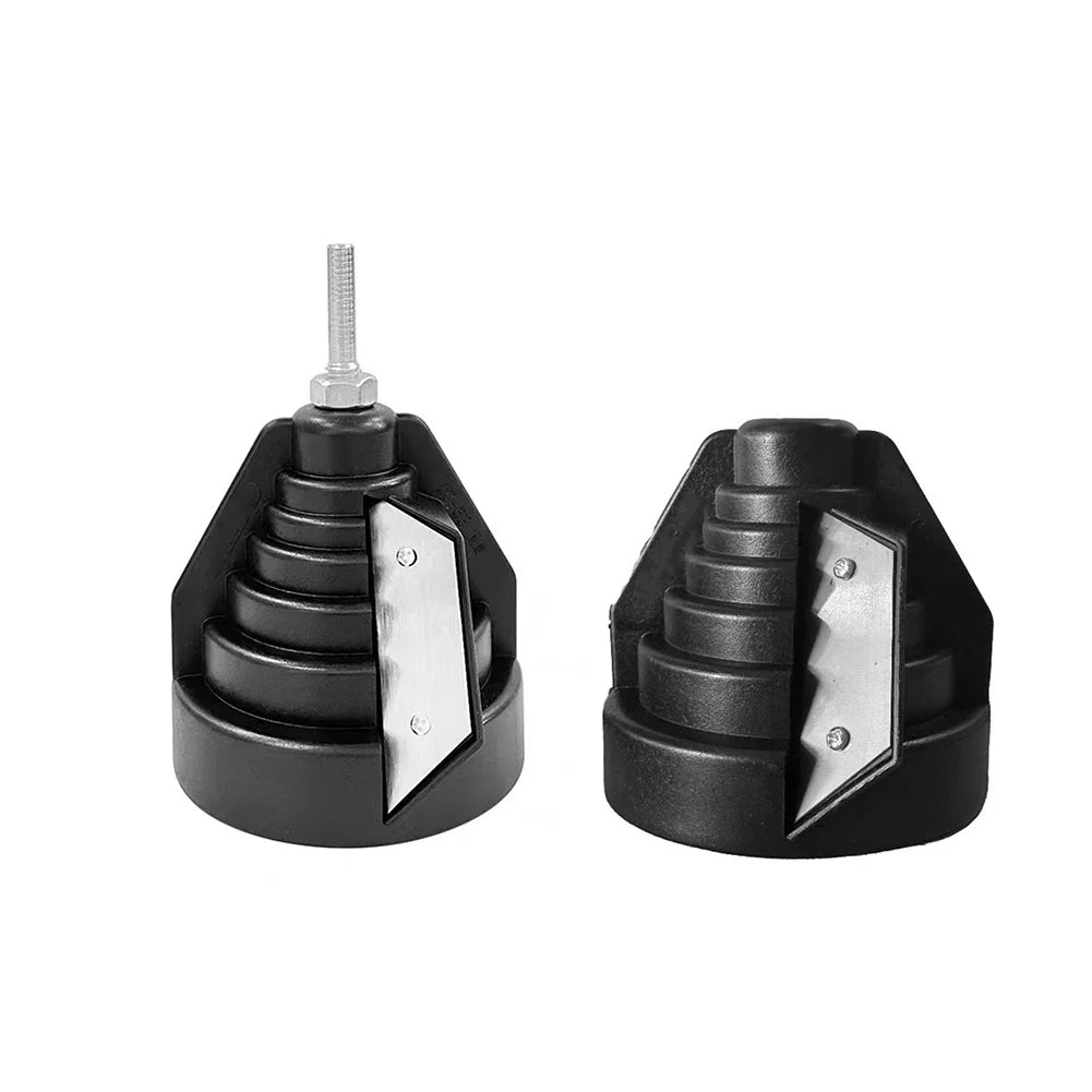 1pc Versatile PE Pipe Outer Circle Finishing Chamfering Device PVC Reamer Scraper Deburring Trimming Device PP Flat Corner