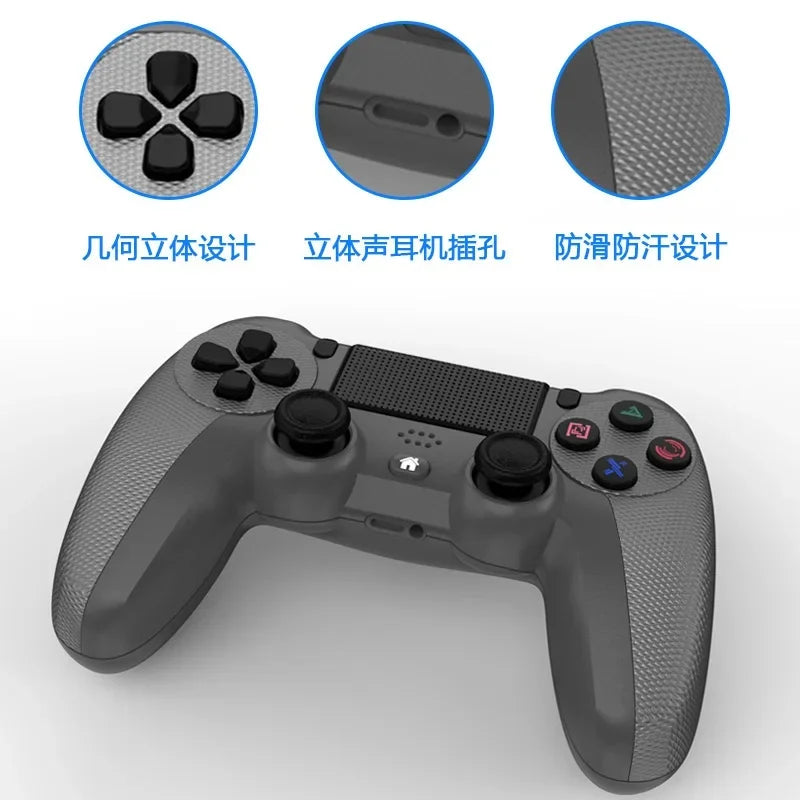 Wireless Controller for PS4 V2 Playstation 4 Remote Game Joystick LED Sign Compatible with PS4 Command Console