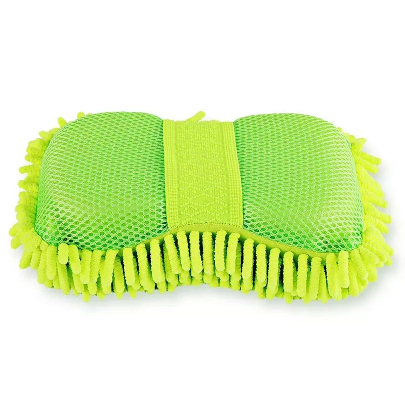 Microfiber car wash kit with sponge, towel and mitt — view 8 of 8