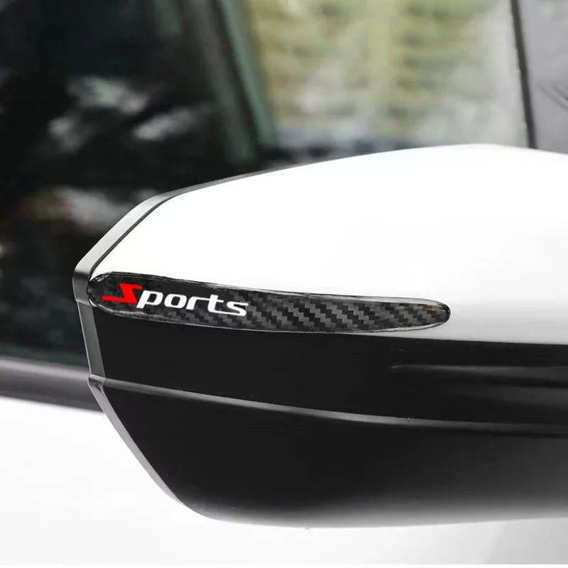 8PCS Car Door Handle Anti-scratch Sticker Carbon Fibre Car Door Bowl Handle Protector Paint Scratch Protection Decorative Cover