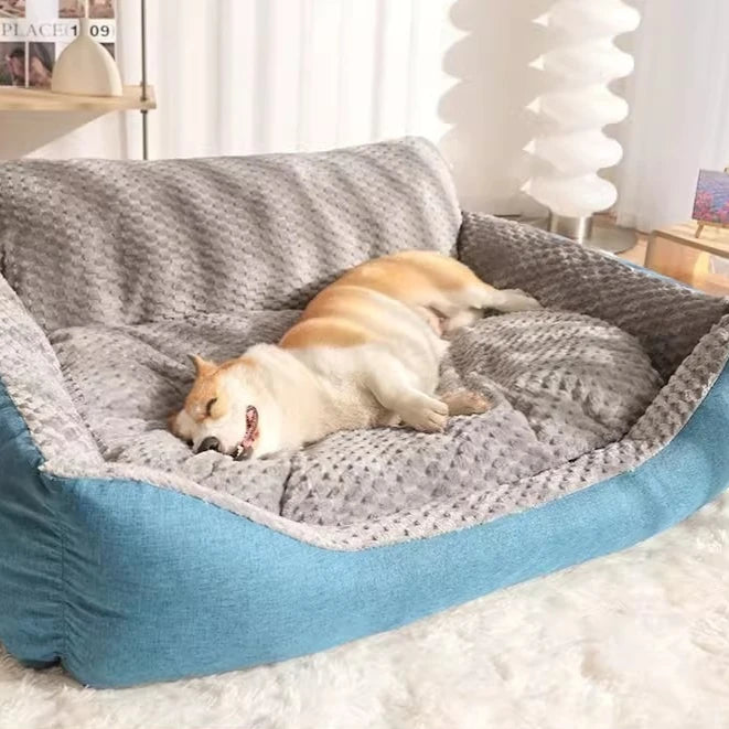 Extra Large Washable Dog Bed - Warm Quick-Dry Winter Mat – photo 7