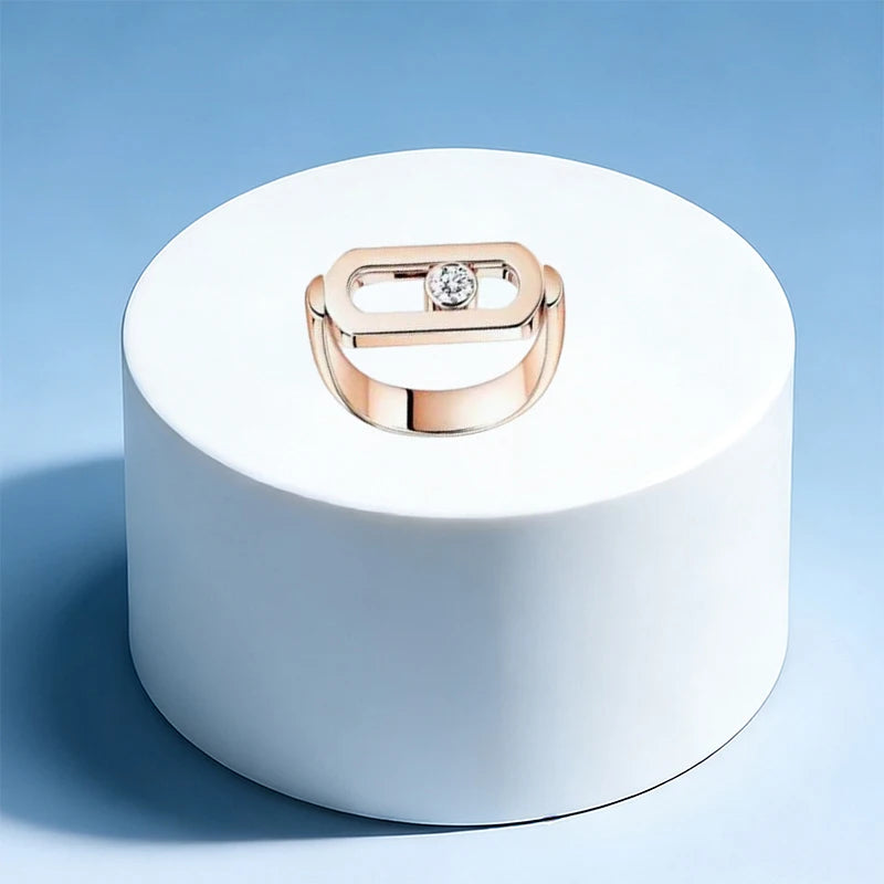 925 silver elegant ring - high-quality women's wedding party gift - DIY shining accessory