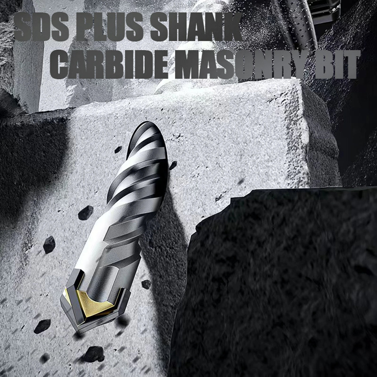 SDS Plus Cross Cutter Hammer Drill Bit 5-16mm, 160mm Masonry