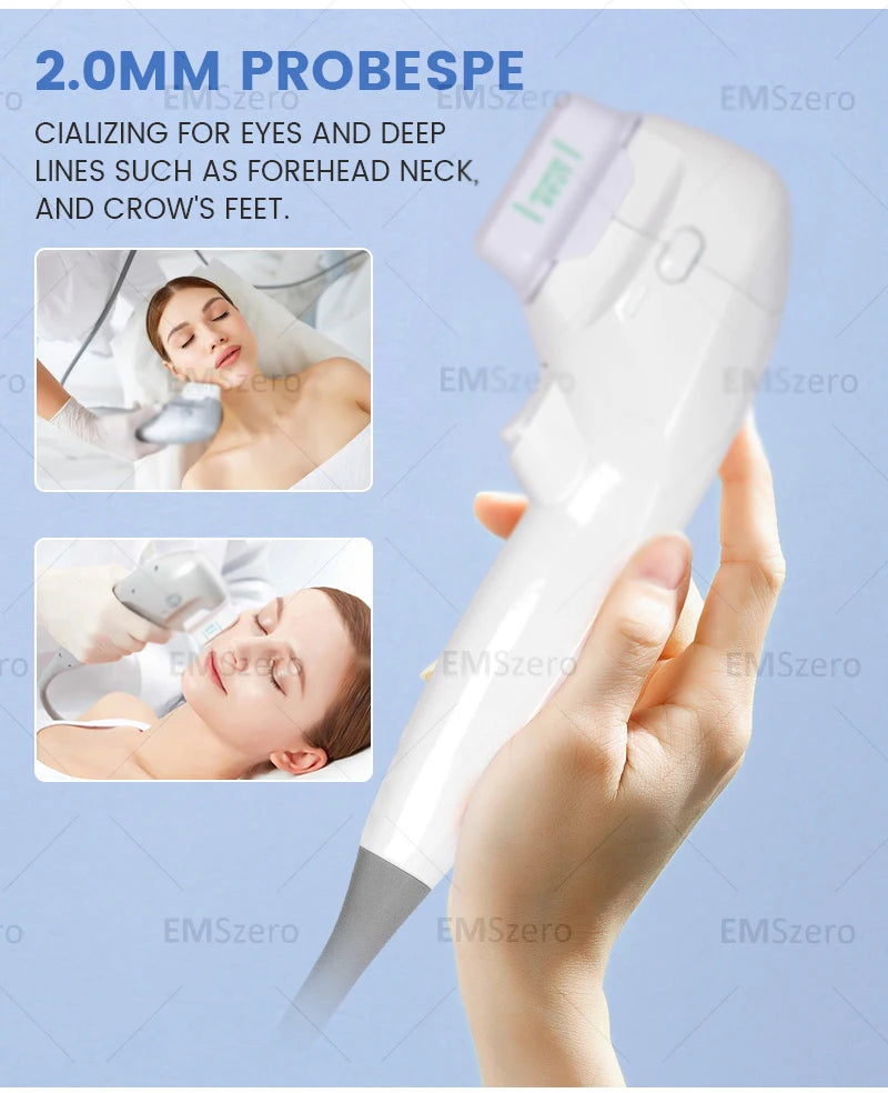 Portable 2-in-1 facial privacy 7D HI * FU machine for facial lifting wrinkle removal anti-aging and skin tightening 2026
