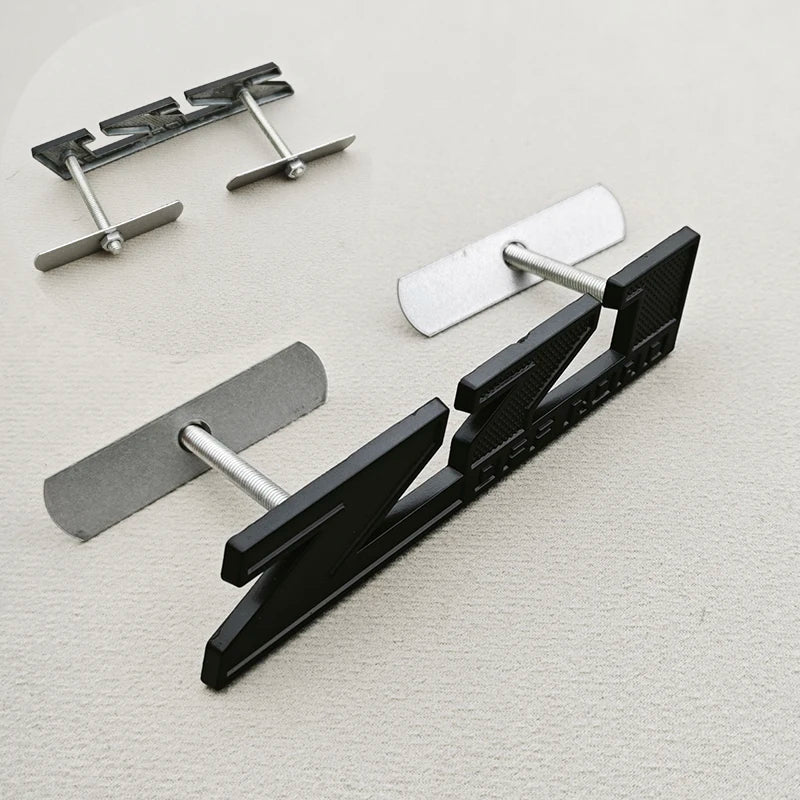 3D Metal Logo Z71 Emblem Car Front Grille Badge Trunk Sticker For Chevrolet Tahoe Colorado Cheyenne Chevy Silverado Accessories