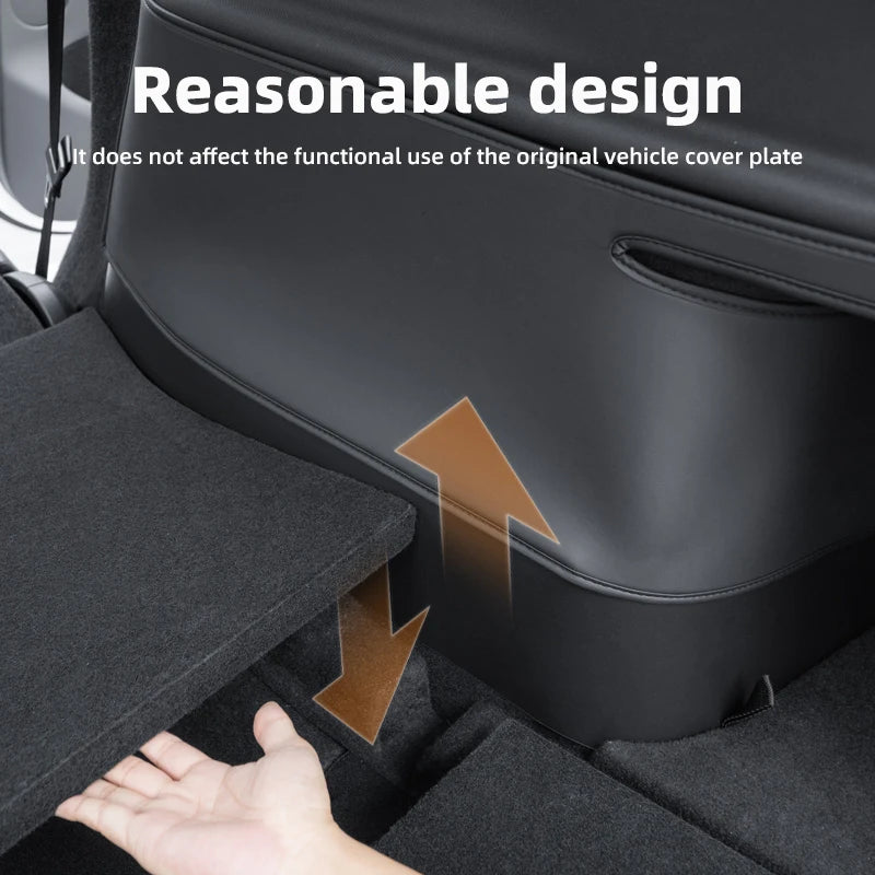 For Tesla Model Y Juniper 2026 Rear Trunk Side Anti-Kick Pad Full Coverage Protection Kit Car Anti-dirty Pad Accessorie