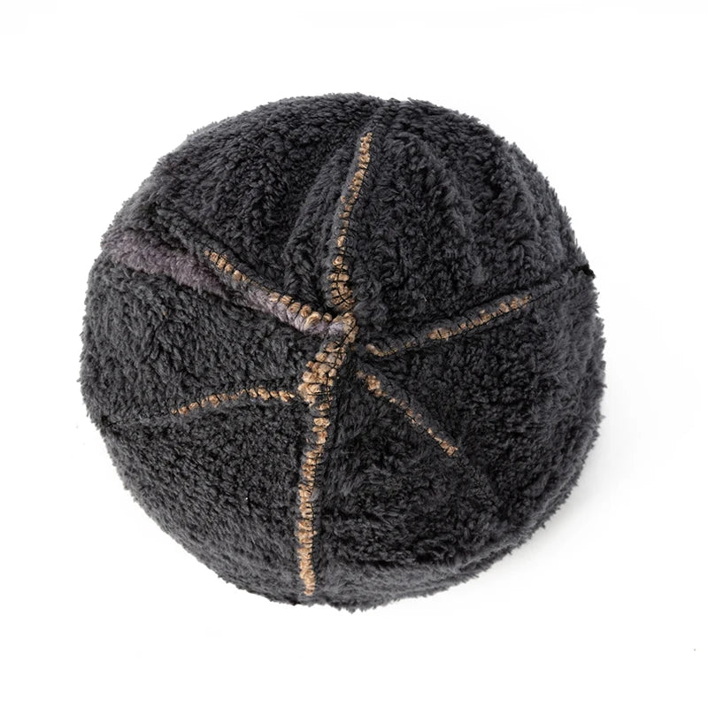 Thick Knit Beanie, Unisex Winter Skullcap