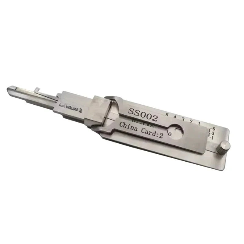 2026 NEW Locksmith Tool Set SS002 2-in-1 Implement for Servicing or Decoding Specific Models of Home and Civilian Door Locks