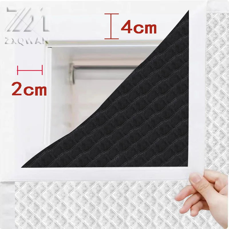 Thick Insulated Door Curtain, Magnetic Winter Door Cover