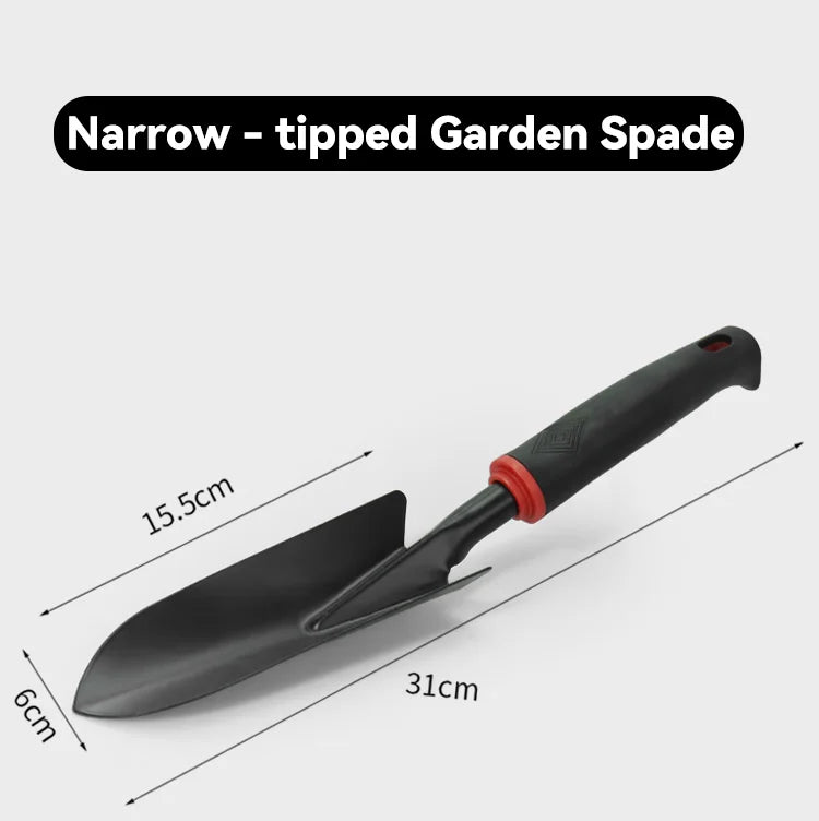 2 In 1 Heavy Duty Hoe Shovel Set Garden Tools for Digging Weeding Loosening Soil Ideal for Balcony Planting Vegetable Flower Gar